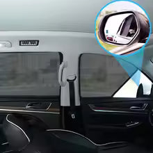 Car Curtain Side Fix Kia Stonic 2021 With Logo Black (China)