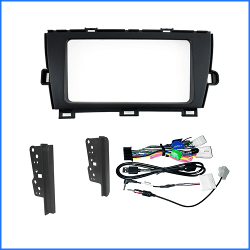 Car In Dash Touch Screen / Android Pannel / Tab Frame Only Toyota Prius 2018 10" Piano Black Panel W/Wiring 1.8 (China)