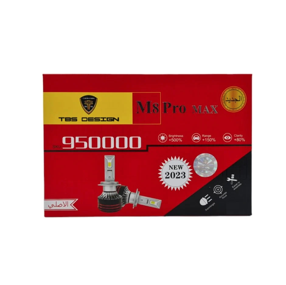 Car Led Head Light Bulbs Cob 9005 Ultra White Colour Box Pack (China) Mn Pro 400W