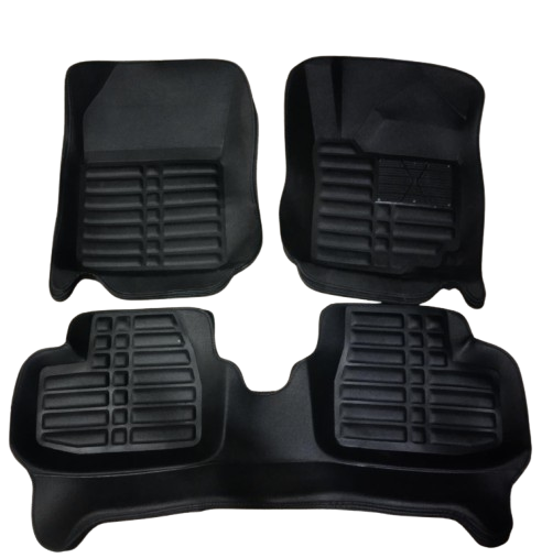 Car Floor Mat 5D Suzuki Swift 2018 Black Pvc 03 Pcs / Set Standard Quality (China)