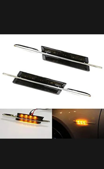 Car Exterior Led Side Marker Lamp Plastic Housing Yellow 02 Pcs/Set Blister Pack 02 Pcs/Pack Zw-6120 (China)