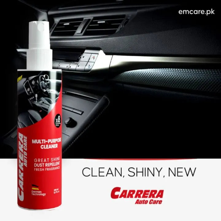 Car Dashboard Polish House Care New Car Plastic Bottle Pack 200G Carrera