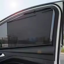 Car Curtain Side Fix Suzuki Cultus 2020 With Logo Black (Pakistan)