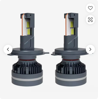 Car Led Head Light Bulbs Lg Cob H4 Ultra White Colour Box Pack (China) Kl-3024 450W