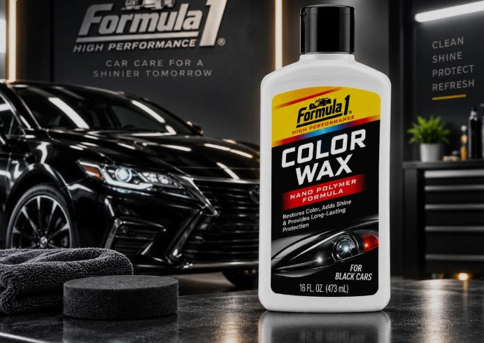 Car Body Polish Formula-1 Cream Based Plastic Bottle Pack 473Ml Color Wax Silver Paint Finishes 688732 (Usa)