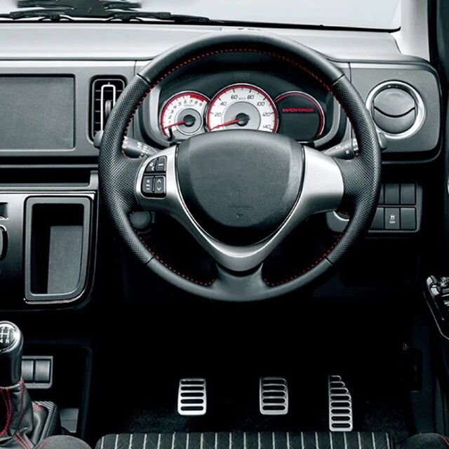 Automotive Multimedia Steering Wheel Control Switches Oem Fitting Suzuki Alto 2020 Black/Silver Housing 02 Pcs/Set Colour Box Pack (China)
