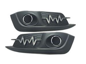 Car Drl Covers Oem Fitting Honda Civic 2018 White Drl Orange Indicator (Running) 02 Pcs/Set Box Pack (China)