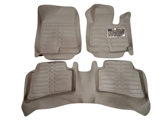 Car Floor Mat 5D Kia Sportage 2020 Y-Grey Pvc 03 Pcs / Set Premium Quality (China)