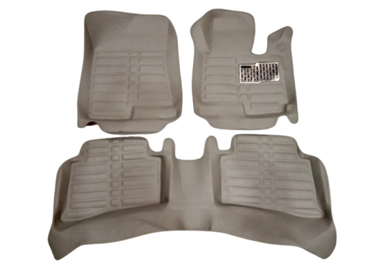 Car Floor Mat 5D Kia Sportage 2020 Y-Grey Pvc 03 Pcs / Set Premium Quality (China)