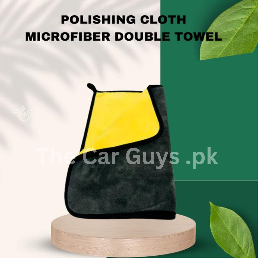 Automotive Washing / Cleaning / Polishing Cloth Microfiber Double Towel  Standard Quality 40X30Cm Mix Colours 01 Pc/Pack (China)