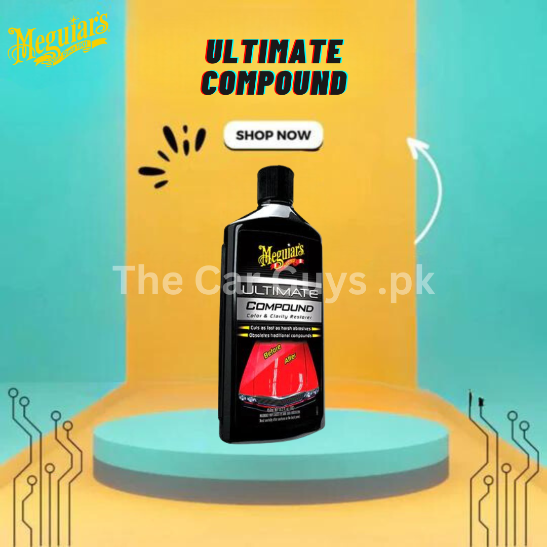 Car Body Compound Meguiars Ultimate Plastic Bottle Pack  450Ml Color &Clarity Restorer G17216 (Usa)