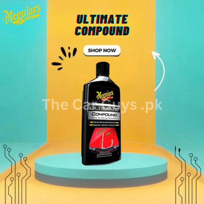 Car Body Compound Meguiars Ultimate Plastic Bottle Pack 450Ml Color &Clarity Restorer G17216 (Usa)