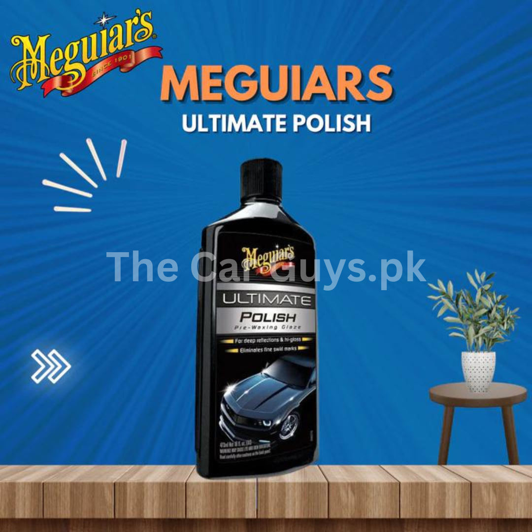 Car Body Polish Meguiars Ultimate Liquid Based Plastic Bottle Pack 473Ml Quik Wax G200916 (Usa)