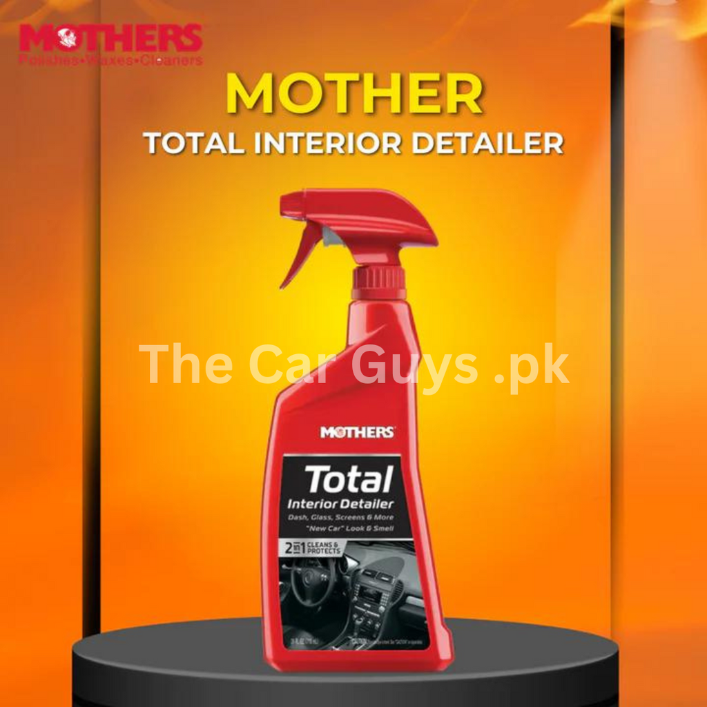 Car Dashboard Polish Mothers New Car Plastic Bottle Pack 650Ml Total Interior Detailer 05434 (Usa)