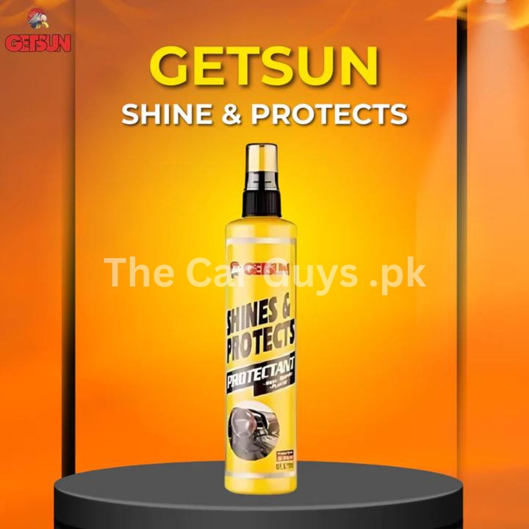 Car Dashboard Polish Getsun New Car  Plastic Bottle Pack  295Ml Shine&Protects Gt-7026 (China)