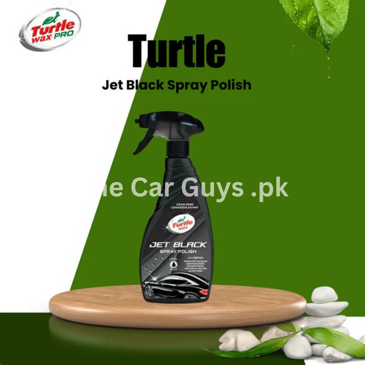 Car Body Polish Turtle Wax/Hybrid/Ceramic  Cream Based Plastic Bottle Pack  500Ml Jet Black Spray Polish 53140 (Usa)