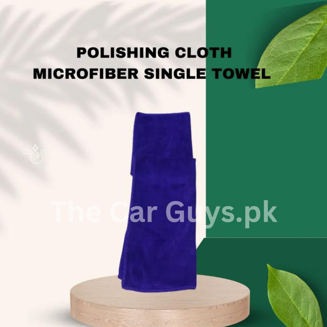 Automotive Washing / Cleaning / Polishing Cloth Microfiber Single Towel Premium Quality 30X60Cm Mix Colours 01 Pc/Pack (China)