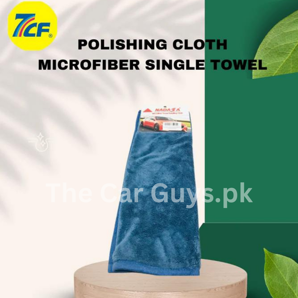Automotive Washing / Cleaning / Polishing Cloth Microfiber Double Towel Premium Quality 40X30Cm Grey/Yellow 01 Pc/Pack (China)