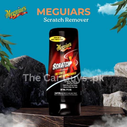 Car Body Paint Scratch Remover  Meguiars Cream Based 207Ml Plastic Can Pack Scratch X Fine Scratch And Blemish Remover G10307 (Usa)