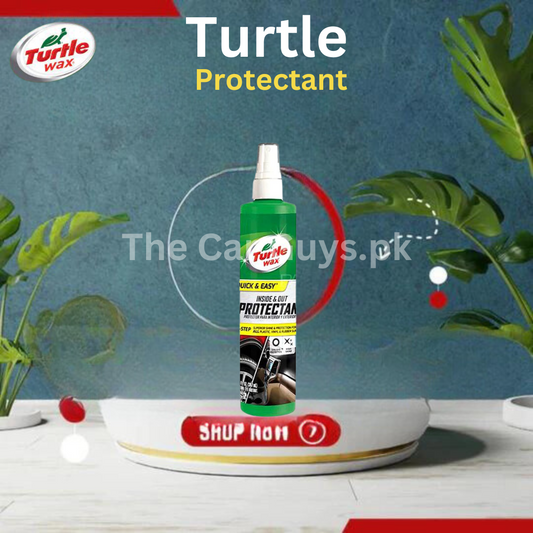 Car Dashboard Polish Turtle Wax  Plastic Bottle Pack  307Ml Inside&Out Protectant  T96R (Usa)