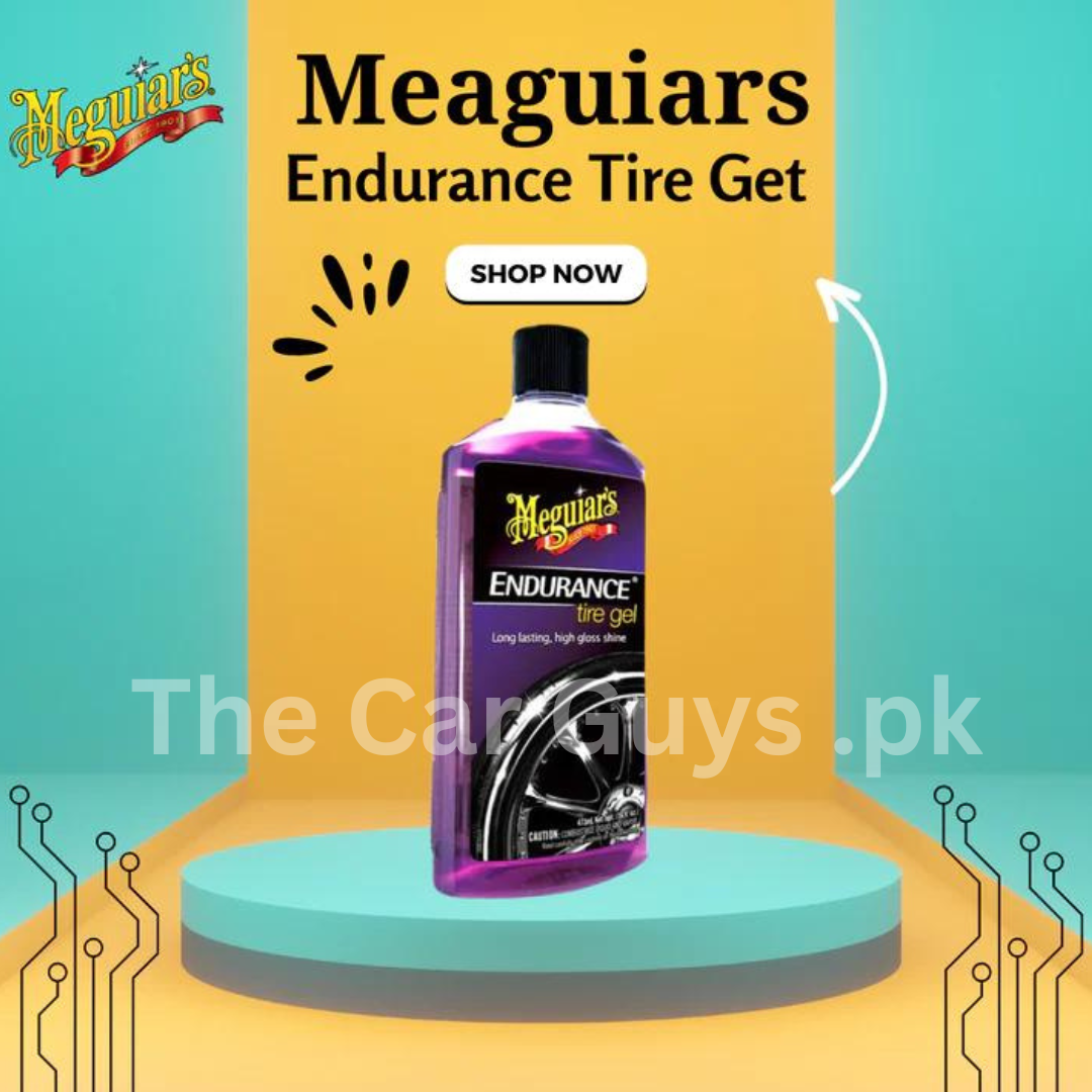 Car Tire Gel Meguiars Endurance Plastic Can Pack 473Ml Long Lasting High Gloss Shine G7516 (Usa)