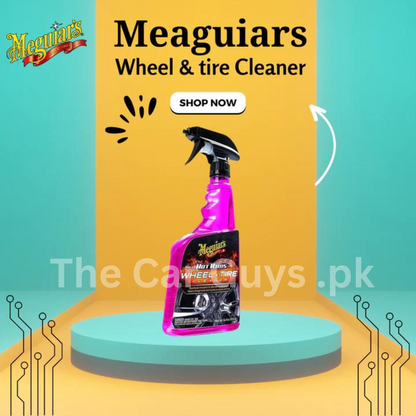 Car Wheel & Tire Cleaner Meguiars Plastic Bottle Pack  709Ml Hot Rims G9524 (Usa)