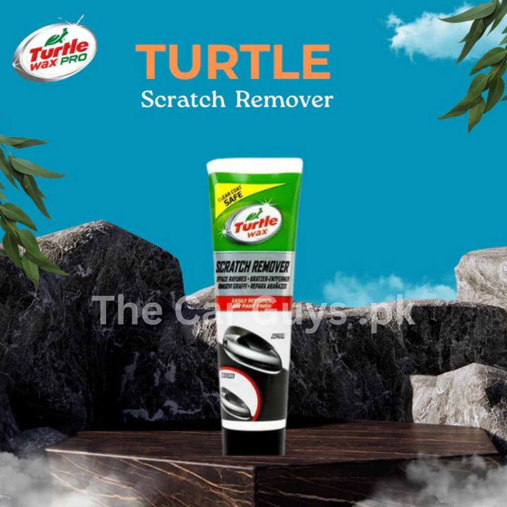 Car Body Paint Scratch Remover Turtle Wax Paste Wax 100Ml Squeeze Tube Packing 52818 (Usa)