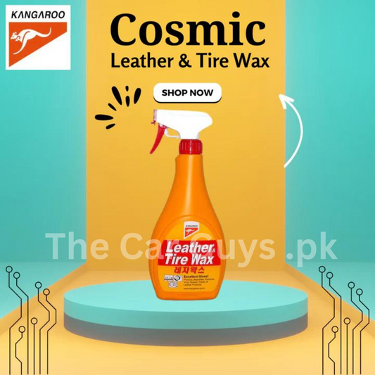 Car Dashboard Polish Kangaroo  Plastic Bottle Pack  500Ml Leather&Tire Wax (Korea)