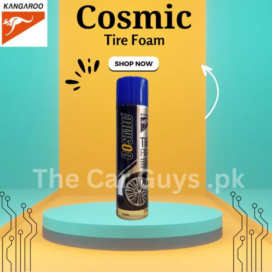 Tire Foam Kangaroo Tin Can Pack 650Ml Cosmic Tire Foam Kgr-Na-1007 (China)