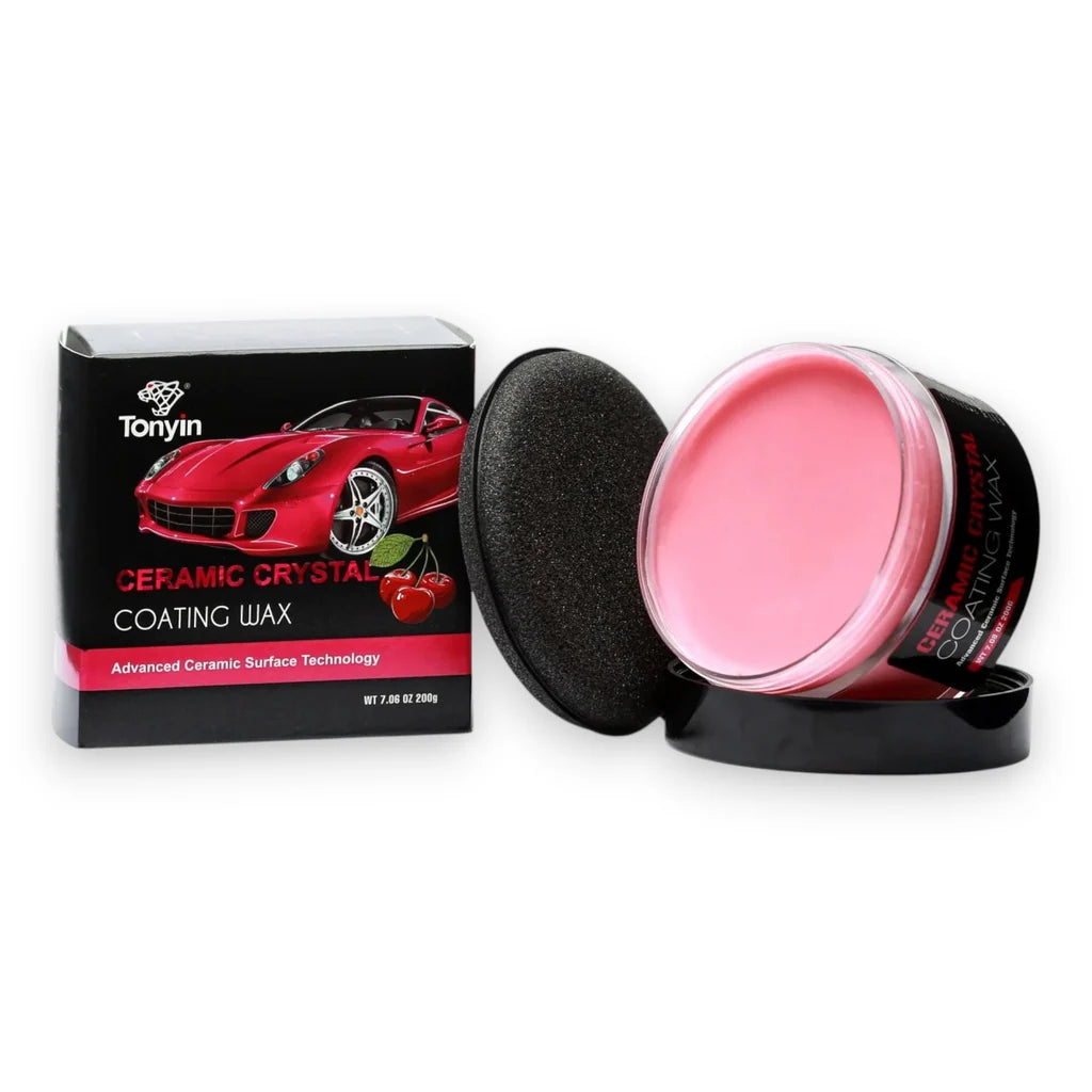 Car Body Polish Tonyin Soft Wax Colour Box Pack 200G Creamic Crystal Coating Wax Tw04D (China)