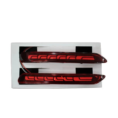 Car Rear Bumper Lamps Toyota Corolla 2021 Oem Fitting Lexus Design Red Led 02 Pcs/Set Colour Box Pack
