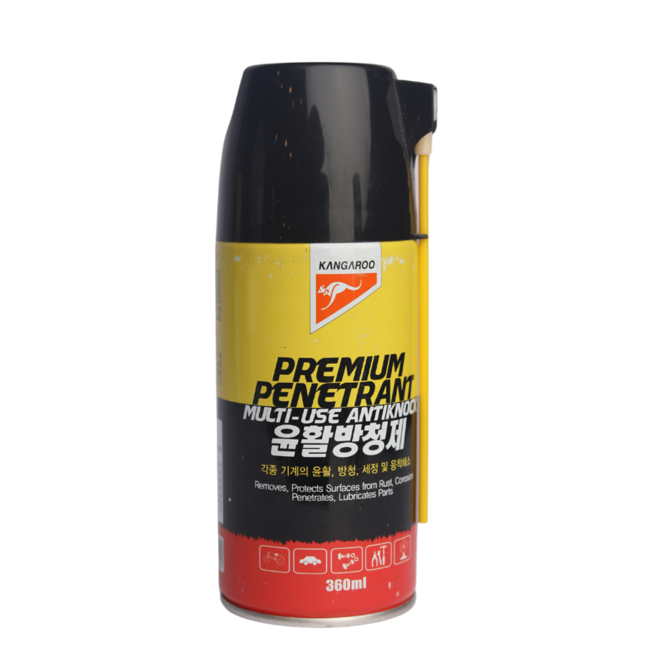 Anti Rust Lubricant 360Ml Premium Penetrant Multi-Use Antiknock  - Kangaroo Cosmic (Korea)