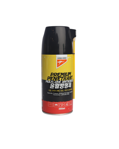 Kangaroo Anti Rust Lubricant 360Ml Premium Penetrant Multi-Use Antiknock Wd40 (Korea)