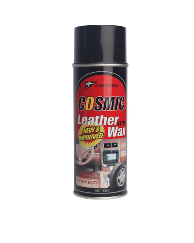 Kangaroo Car Dashboard Polish 400Ml Cosmic Leather & Tire Wax (Korea)