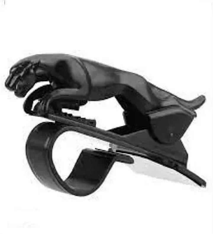 Car Mobile Holder Dashboard Fitting Leopard Design Large Size Black Colour Box Pack (China)
