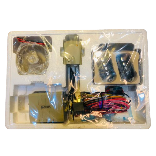 Car Alarm Maxxis 04 Buttons Black/Chrome Colour Box Pack (China)