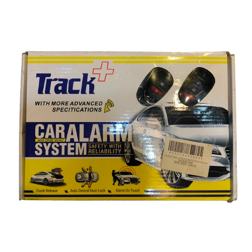Car Alarm Track+ 04 Buttons Black/Chrome Colour Box Pack 4658 (China)