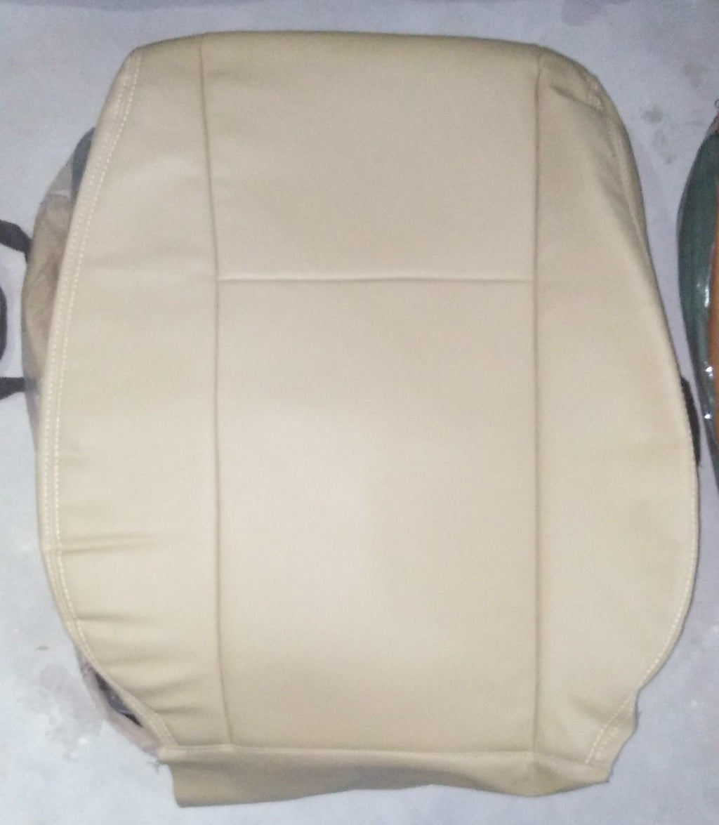 Auto Leather Type Seat Cover M/A Oem Design Custom Fitting Toyota Yaris 2020 Beige Colour Beige Stitch 11 Pcs/Set Premium Quality