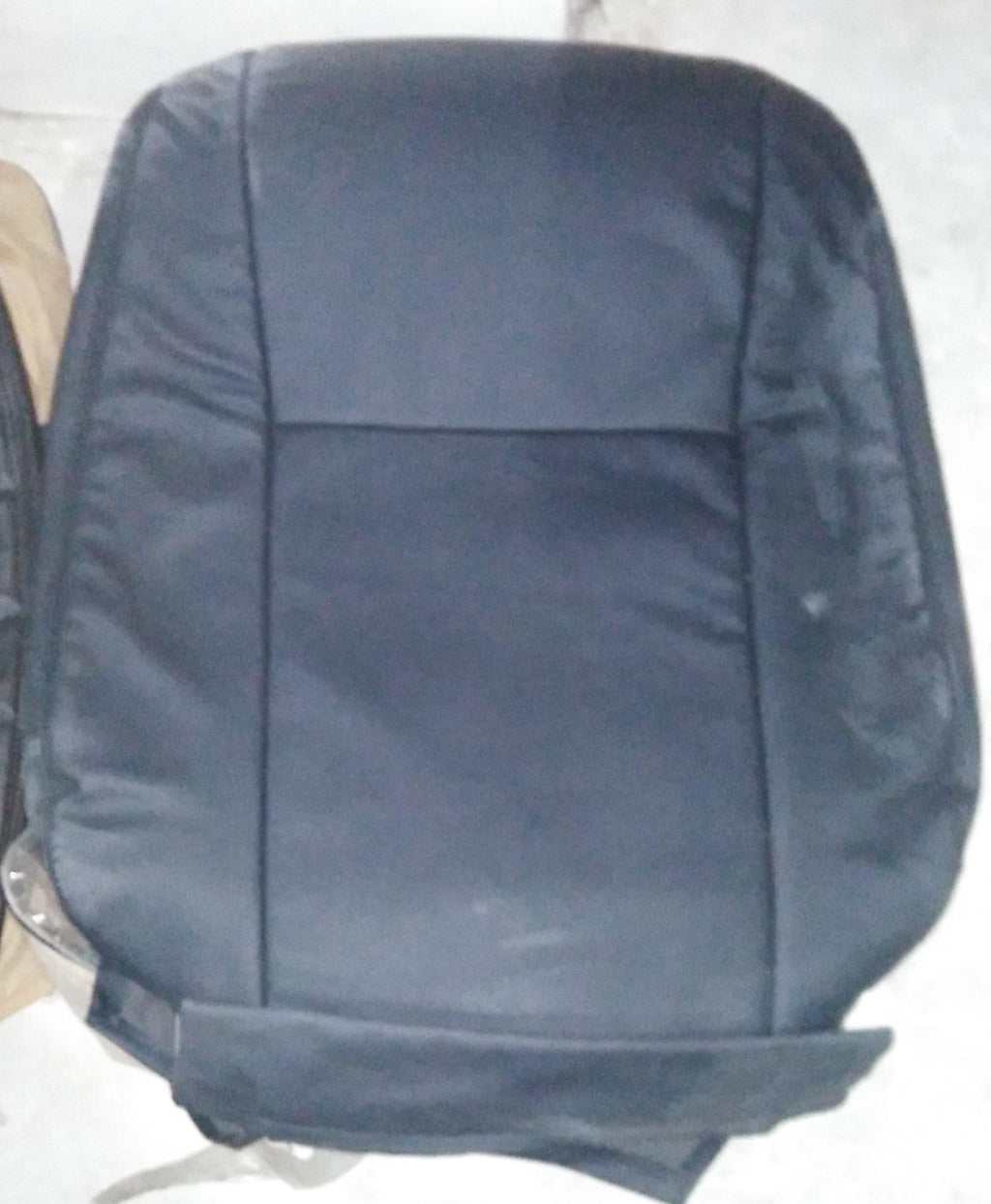 Auto Leather Type Seat Cover M/C Oem Design Custom Fitting Toyota Yaris 2020 Black Colour 11 Pcs/Set