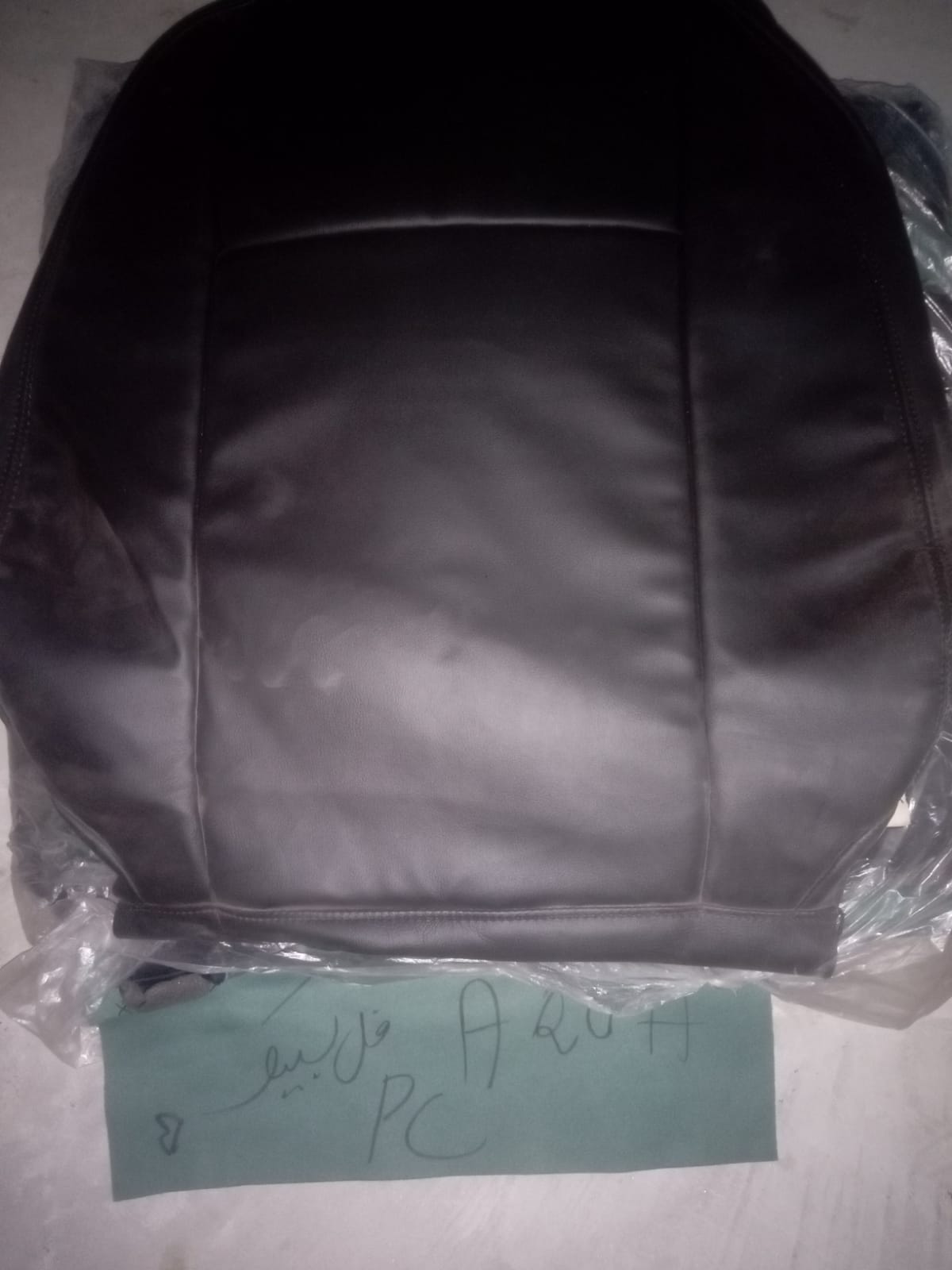 Auto Leather Type Seat Cover M/B Oem Design Custom Fitting Toyota Yaris 2020 Black Colour 11 Pcs/Set Premium Quality