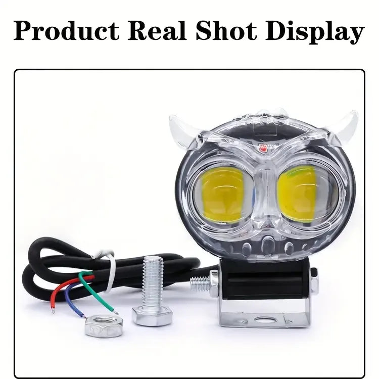 Automotive Led Work Lamp Metal Housing Owl Shap 2 Led 45W White/Yellow Box Pack 01 Pc/Pack Hjg (China)