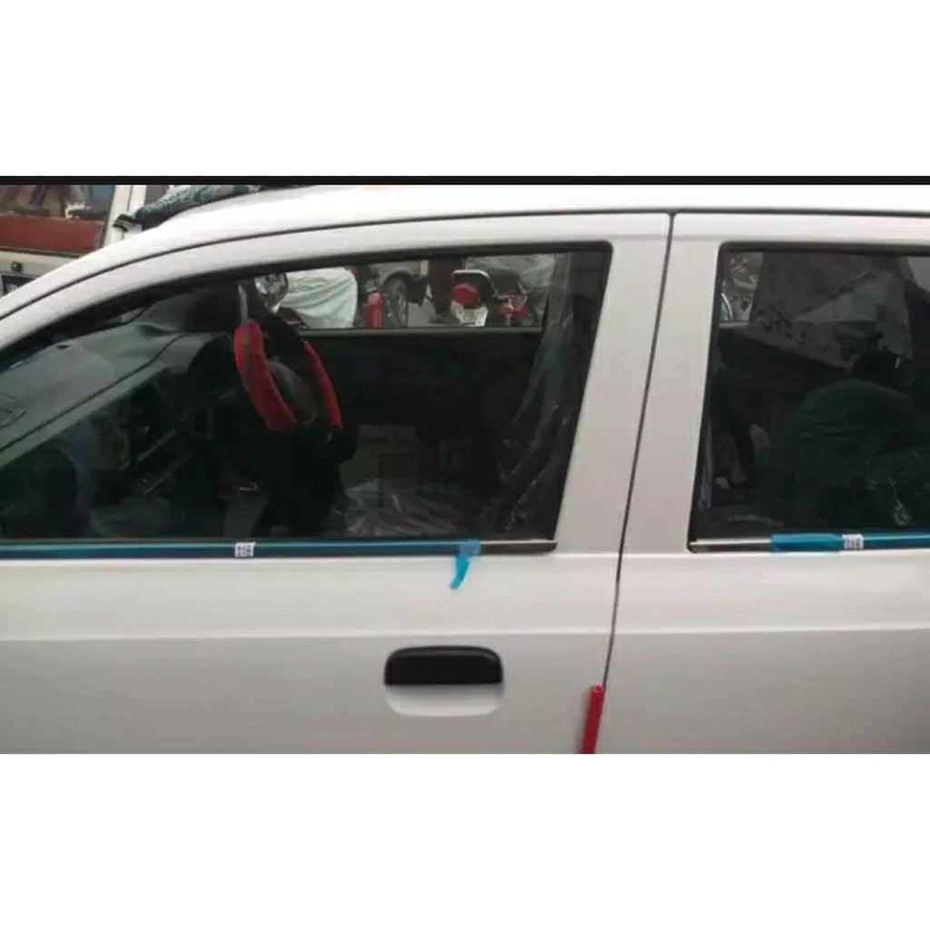 Chrome Weather Strips Steel Tape Type Fitting Suzuki Alto 2020 06 Pcs/Set (China)