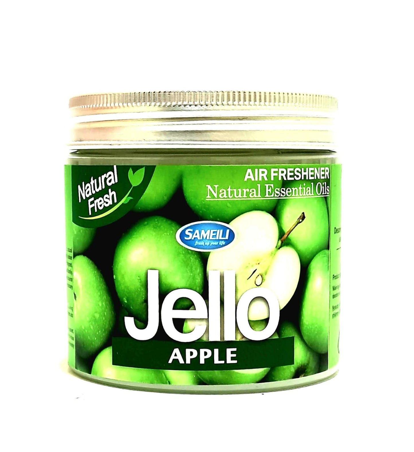 Car Perfume Tin Can Gel Large Sameili  Apple Large Size 220G Tin Can Pack Jello  .