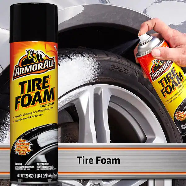 Tire Foam Armorall Tin Can Pack 600Ml Protectant 47600Ab (Spain)