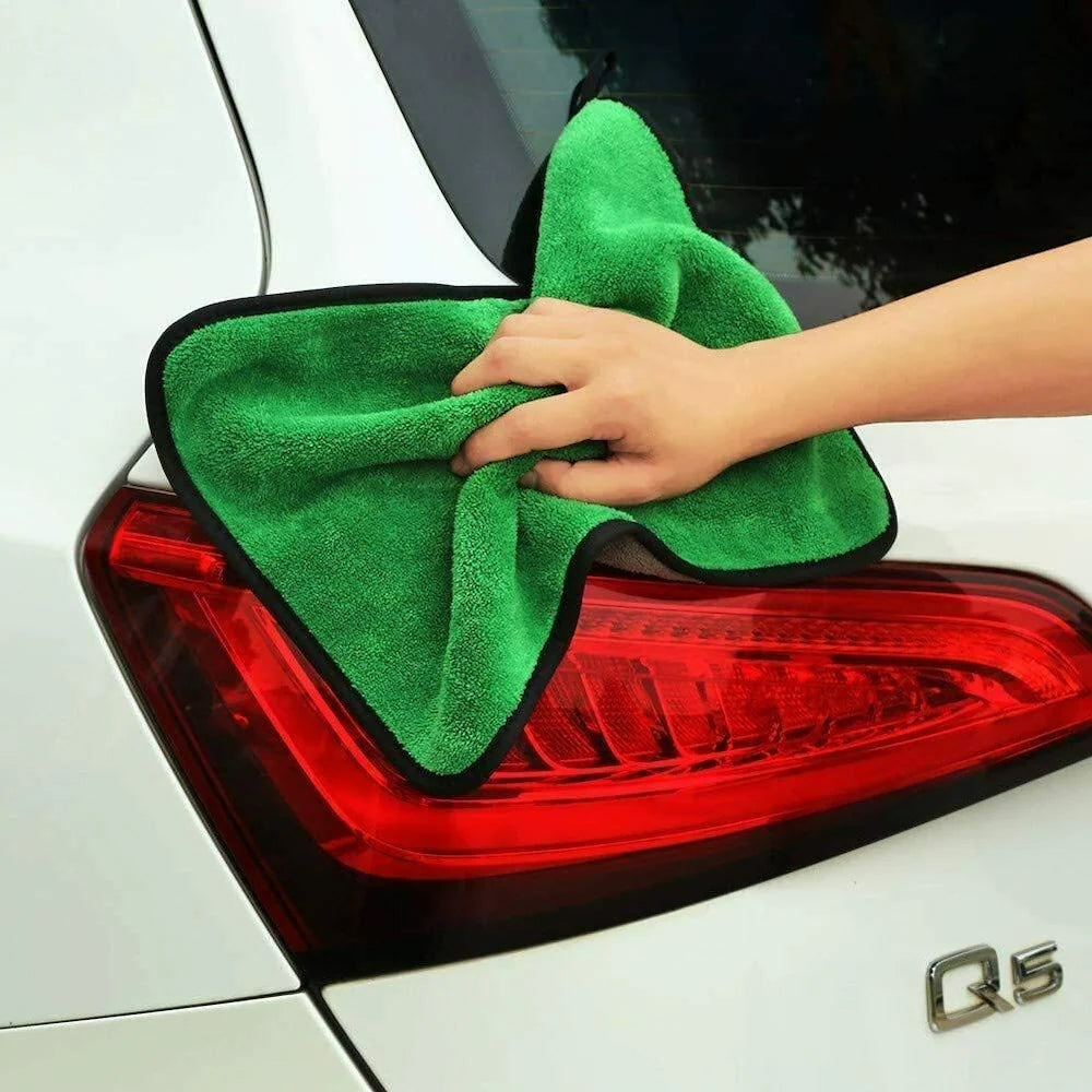 Automotive Washing / Cleaning / Polishing Cloth Microfiber Double Towel  Premium Quality 40X60Cm Mix Colours 01 Pc/Pack Towel Type 2906 (China)