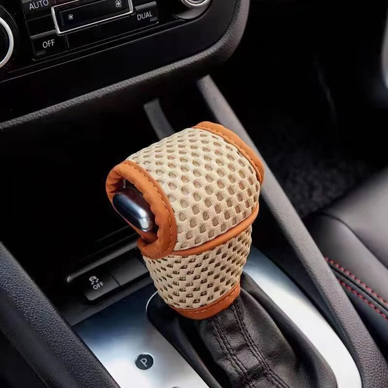 Gear Knob Cover Auto Gear Beige Blister Pack (China)