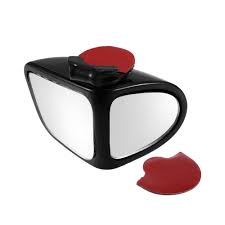 Car Blind Spot Mirror  Rectangle Shape Black Large Size 01 Pc/Pack Blister Pack 3R-089 (China)