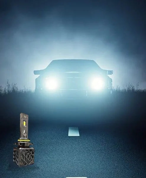 Car Led Head Light Bulbs Lg Cob H4 Ultra White Colour Box Pack (China) Kl-3021 400W