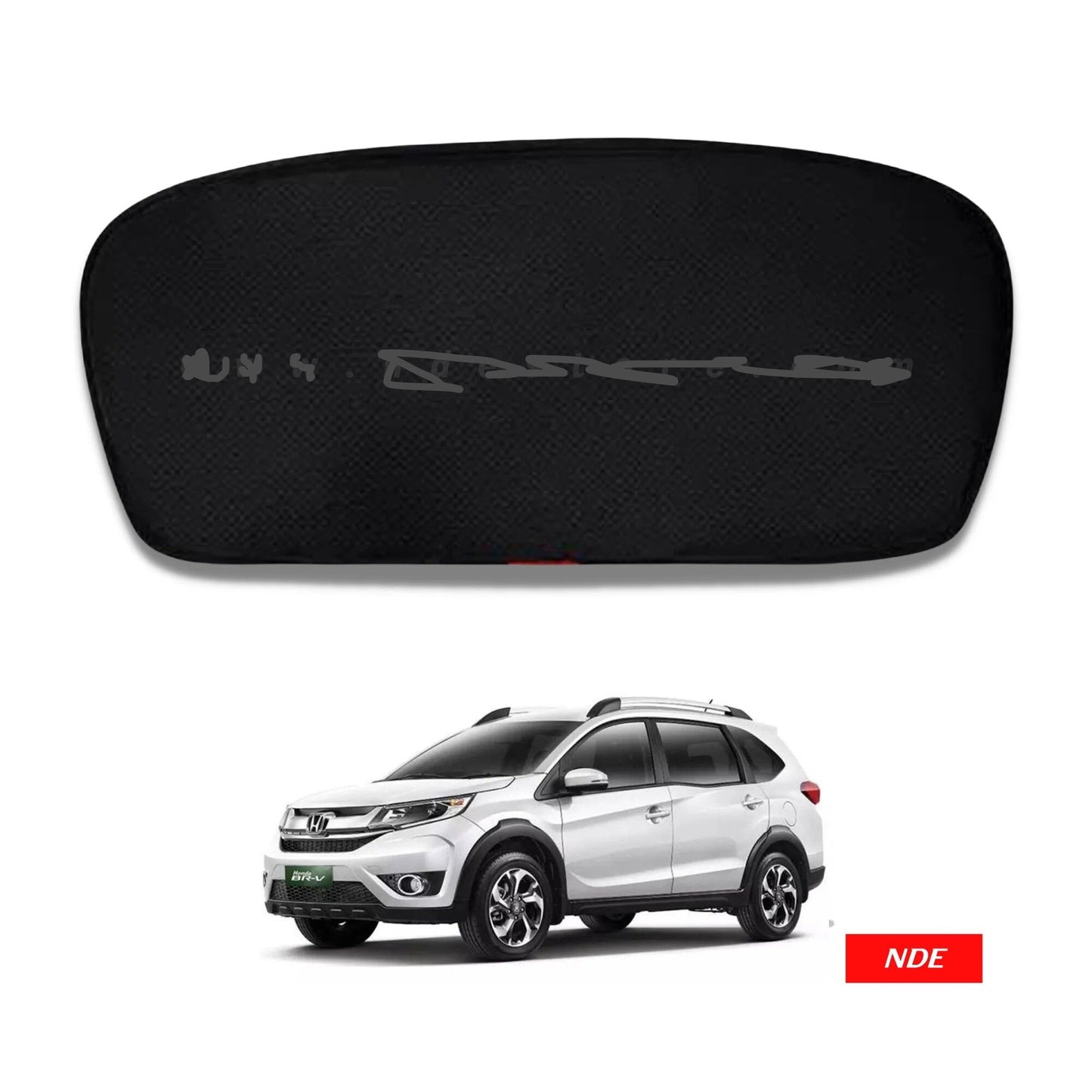 Car Curtain  Back Fix Honda Brv 2018   Black