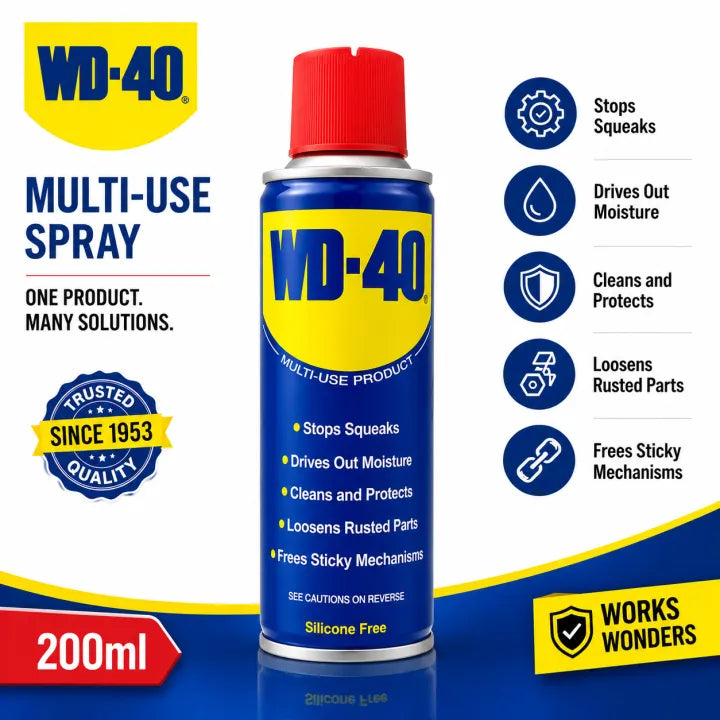 Anti Rust Lubricant Wd-40 Tin Can Pack 100Ml 10-01958A (Uk)
